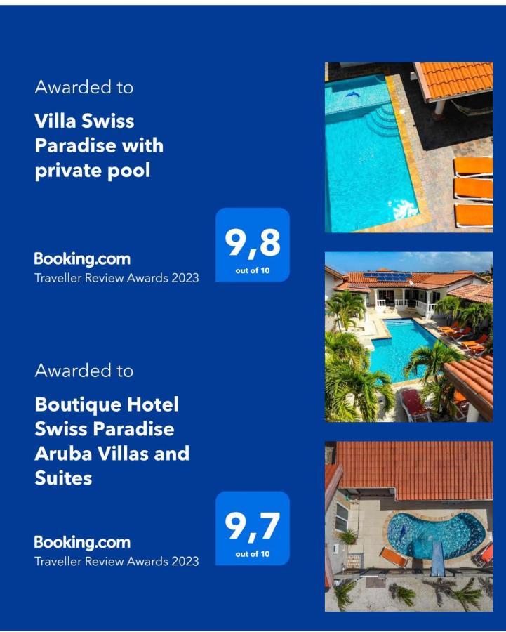 Villa Swiss Paradise With Private Pool Palm Beach Exteriör bild