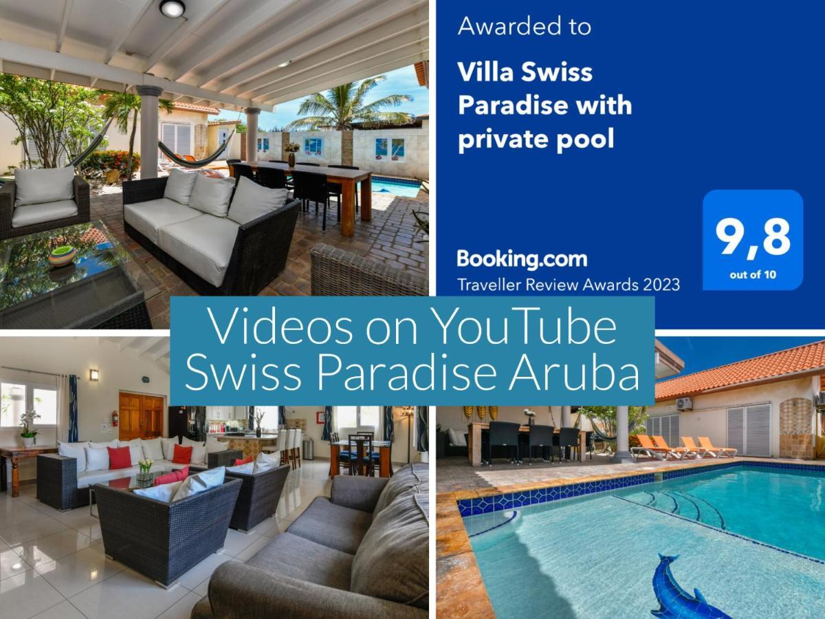 Villa Swiss Paradise With Private Pool Palm Beach Exteriör bild